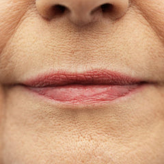 Thinning lips icon