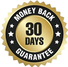Money back guarantee seal