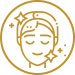 Icon representing skin rejuvenation benefits