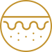 Icon representing brighter, more even skin tone